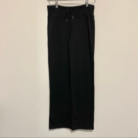 Lululemon Still Pant Black Wide Flared Leg Size 8 - Picture 3 of 10